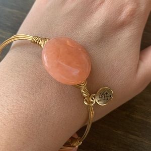 New Bourbon and Boweties gold and PEACH 🍑 bangle